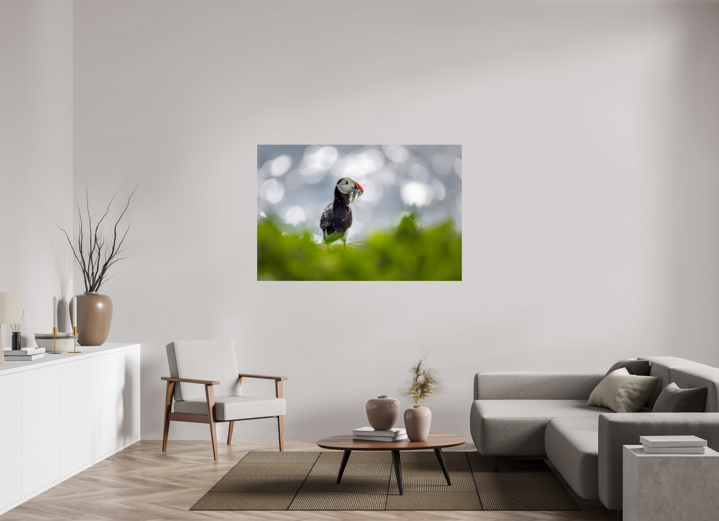 150 x 100 cm, Smooth Glossy Fishing break