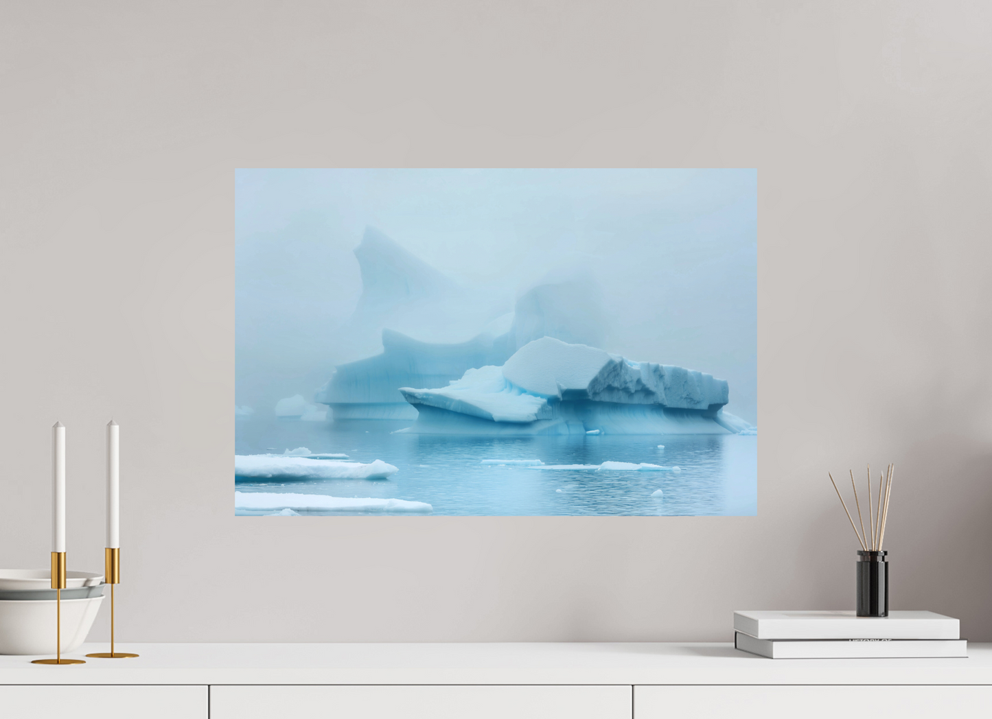 60 x 40 cm, Textured Matte The 60th Parallell