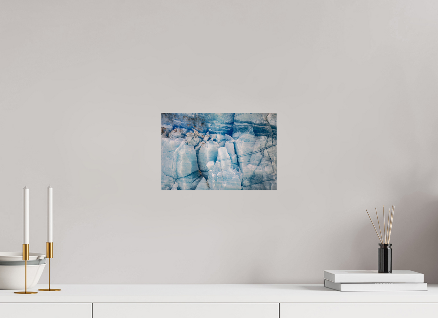 30 x 20 cm, Smooth Glossy ice