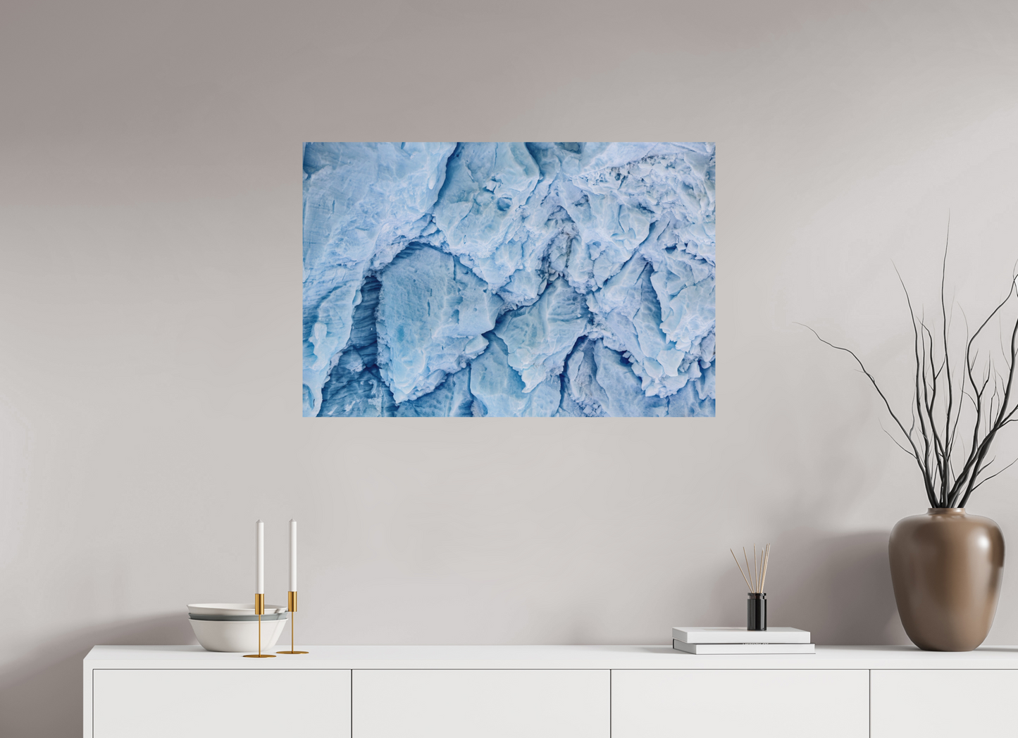90 x 60 cm, Textured Matte Details