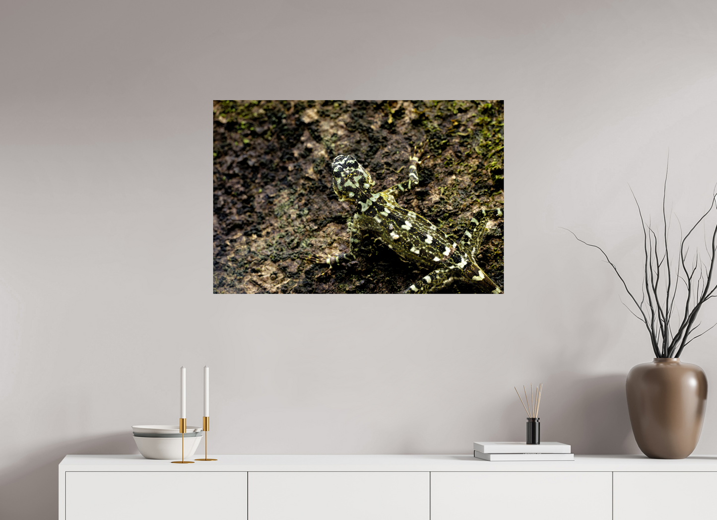 90 x 60 cm, Smooth Glossy Camoflage 2