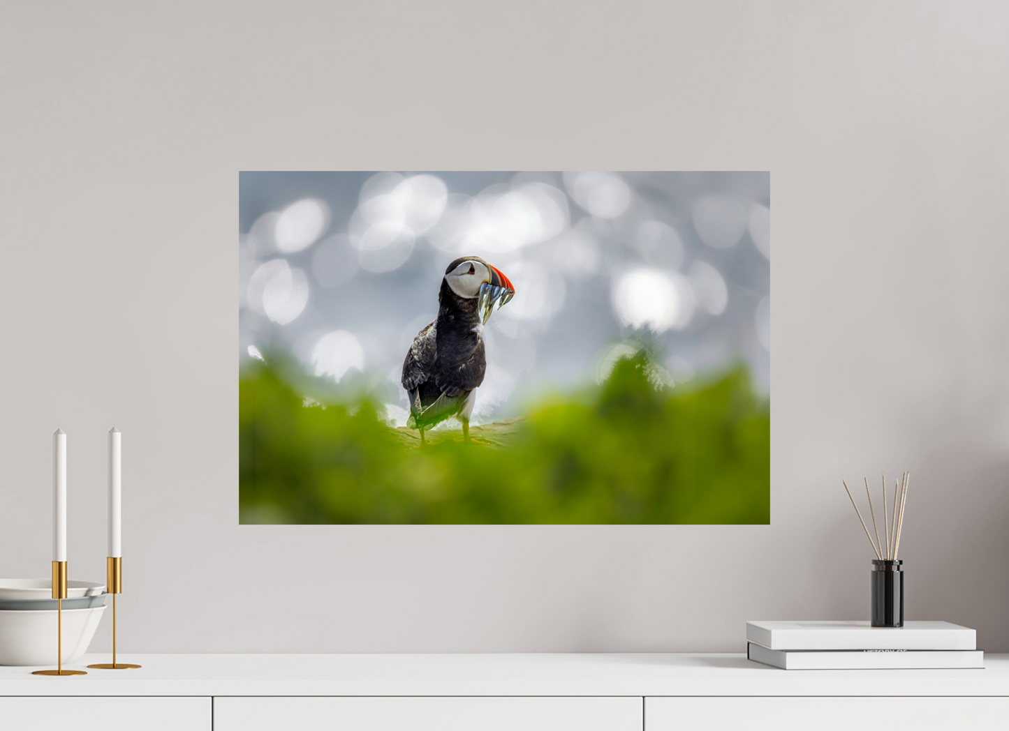 60 x 40 cm, Smooth Glossy Fishing break