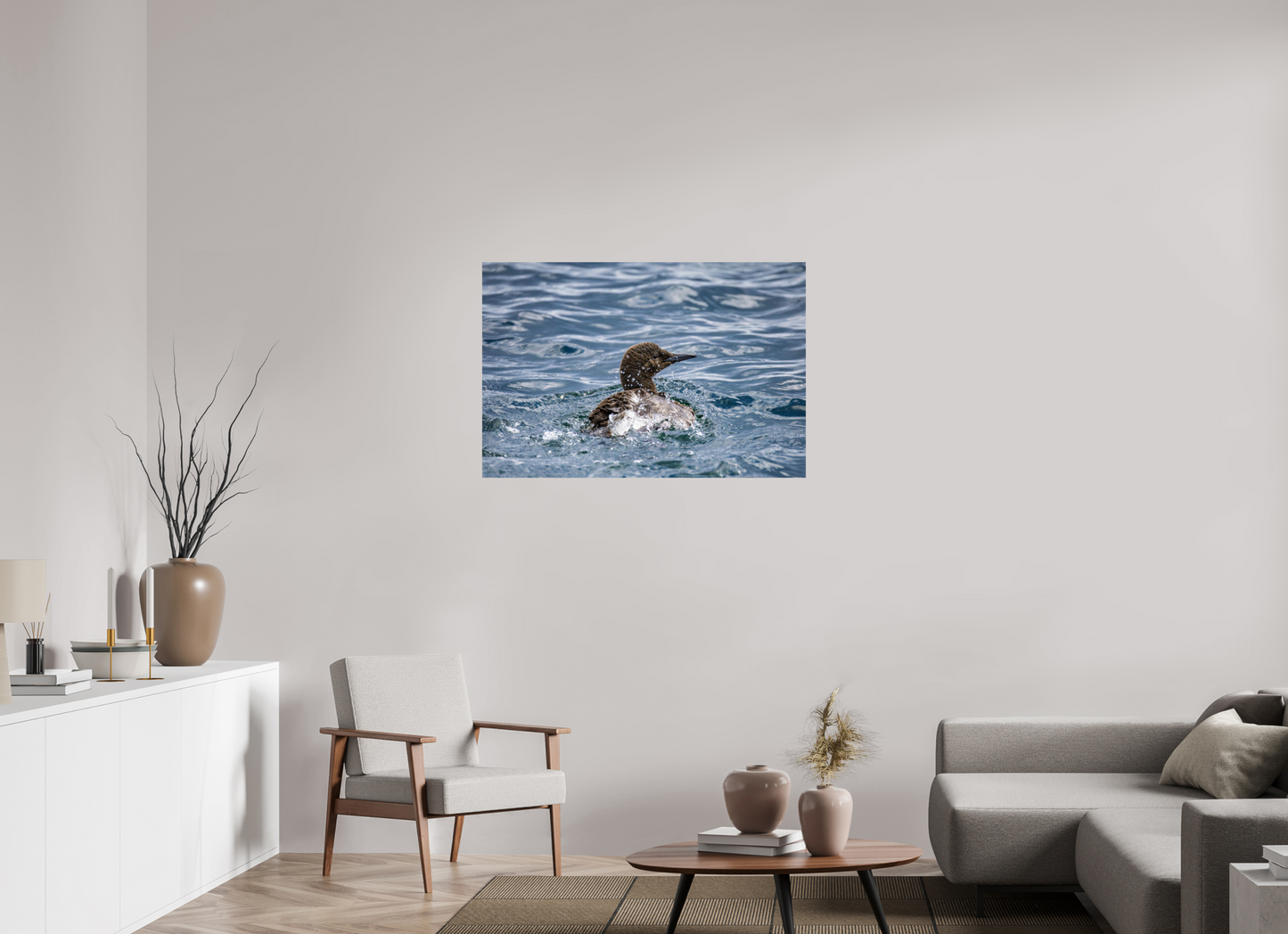 105 x 70 cm, Smooth Glossy guillemot2
