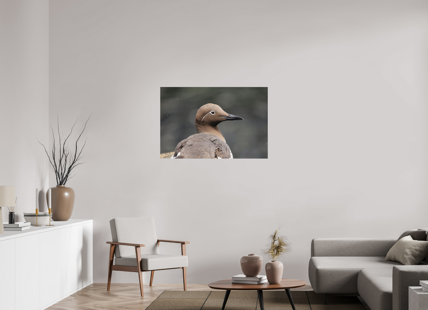 105 x 70 cm, Textured Matte Guillemot
