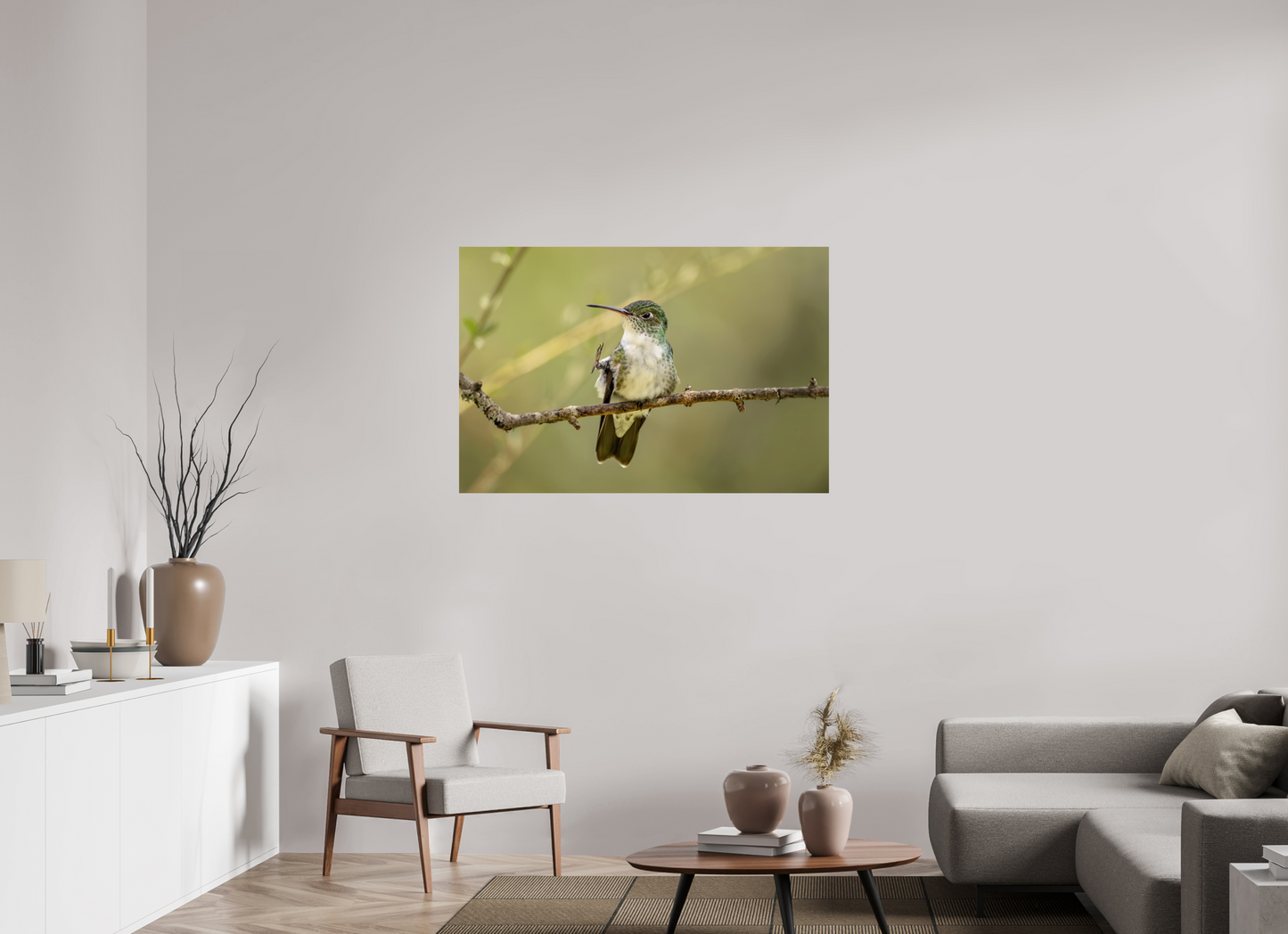 120 x 80 cm, Smooth Glossy hummingbird14
