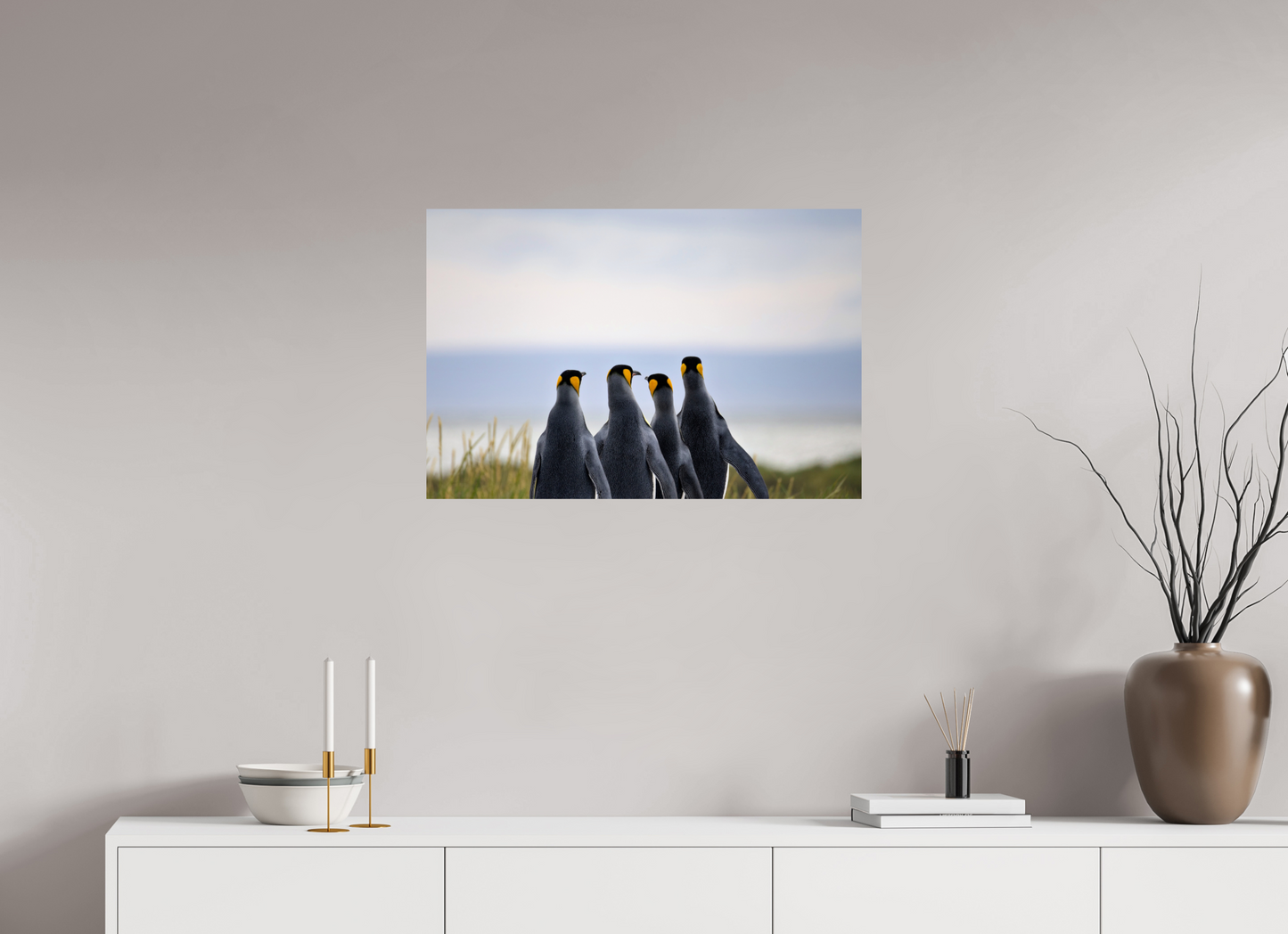 75 x 50 cm, Smooth Glossy Going Fishing