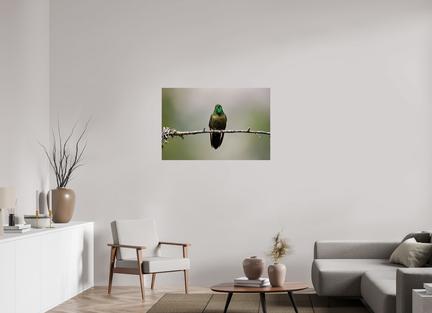 105 x 70 cm, Smooth Glossy hummingbird9