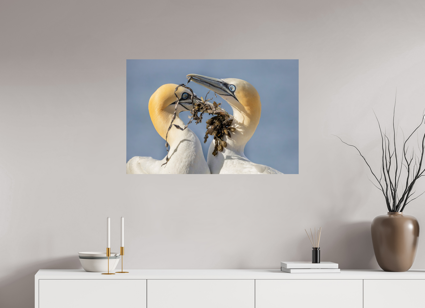90 x 60 cm, Smooth Glossy Offering
