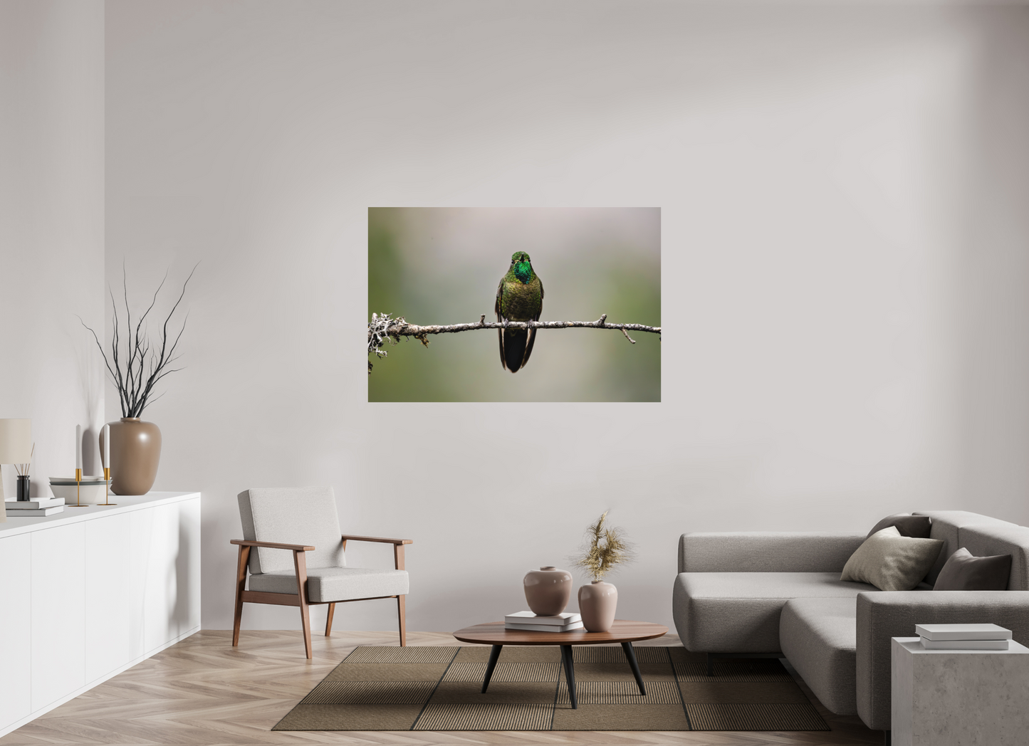 150 x 100 cm, Textured Matte hummingbird9