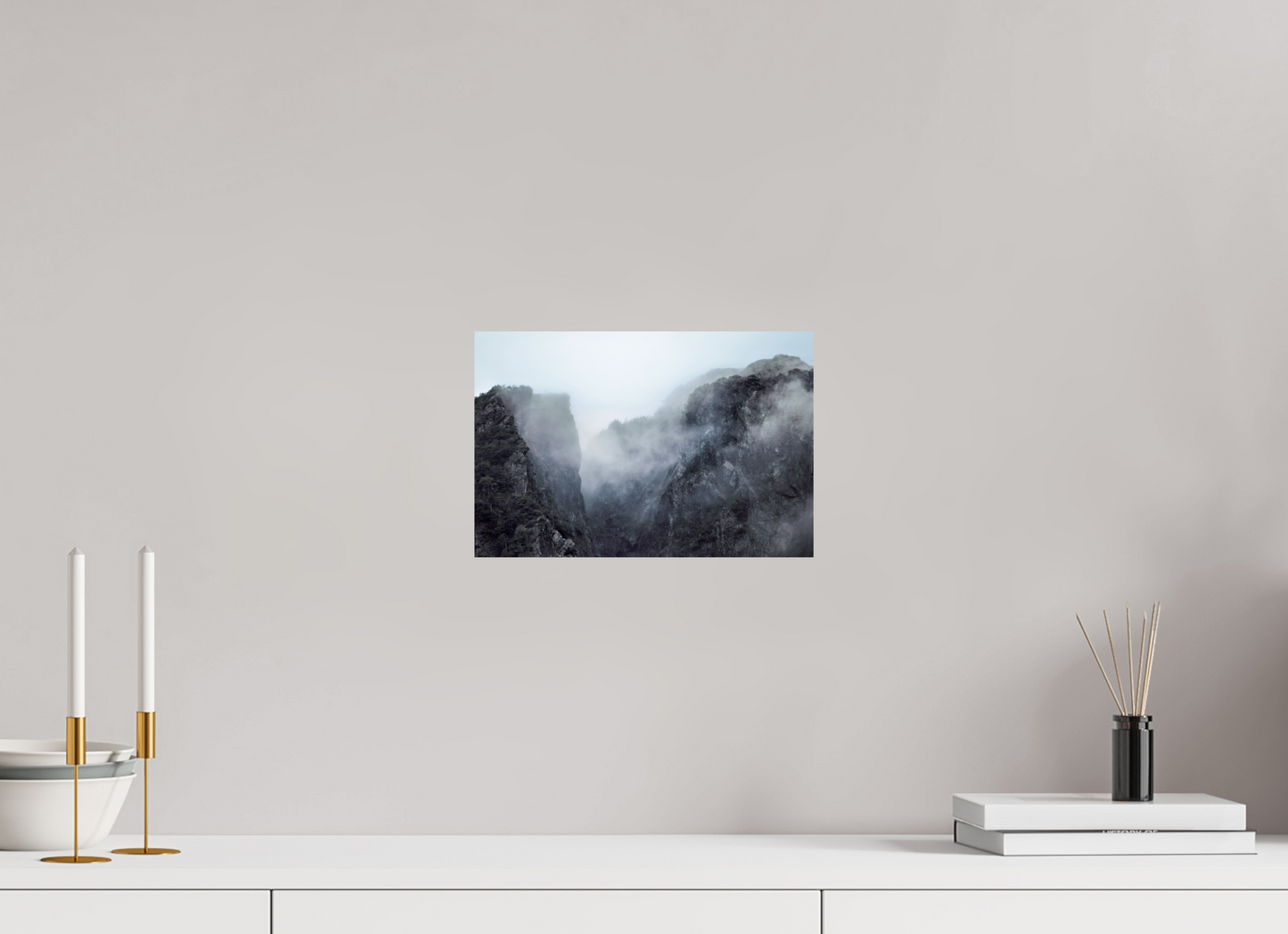 30 x 20 cm, Smooth Glossy The Mountain Pass