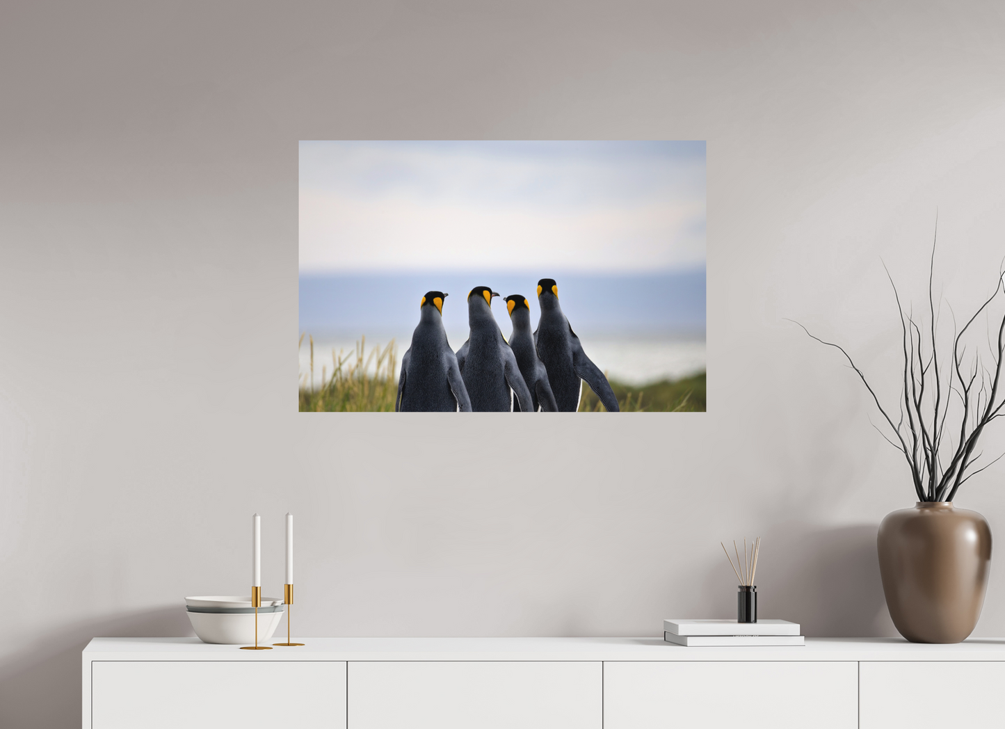 90 x 60 cm, Textured Matte Going Fishing