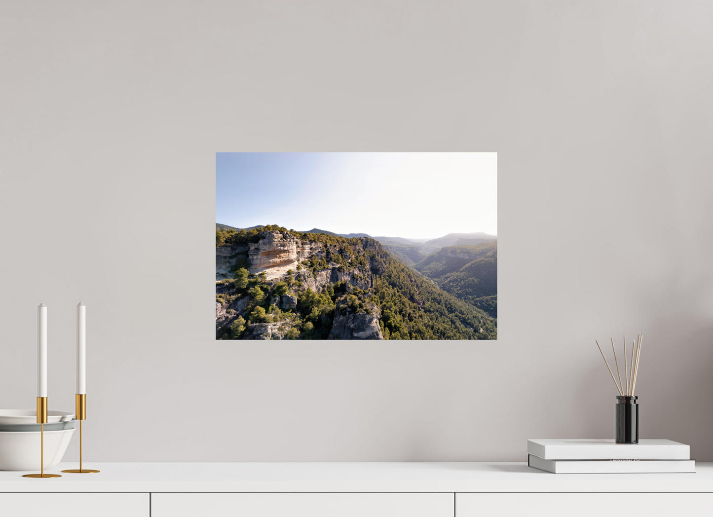 45 x 30 cm, Smooth Glossy The Mountain Path