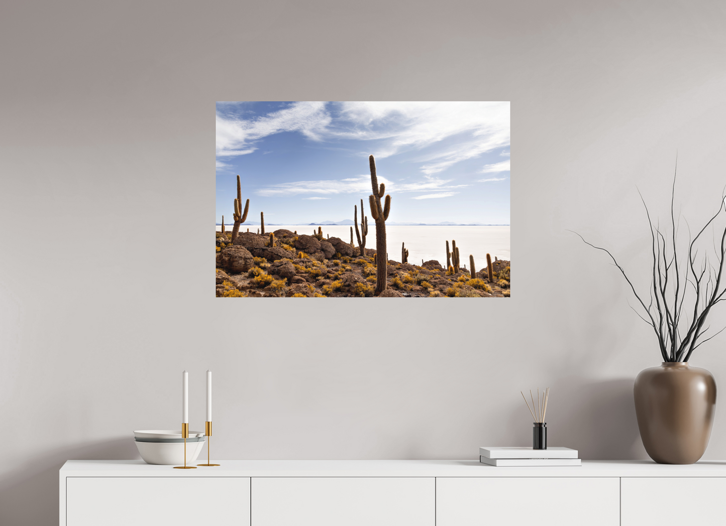 90 x 60 cm, Textured Matte Salar