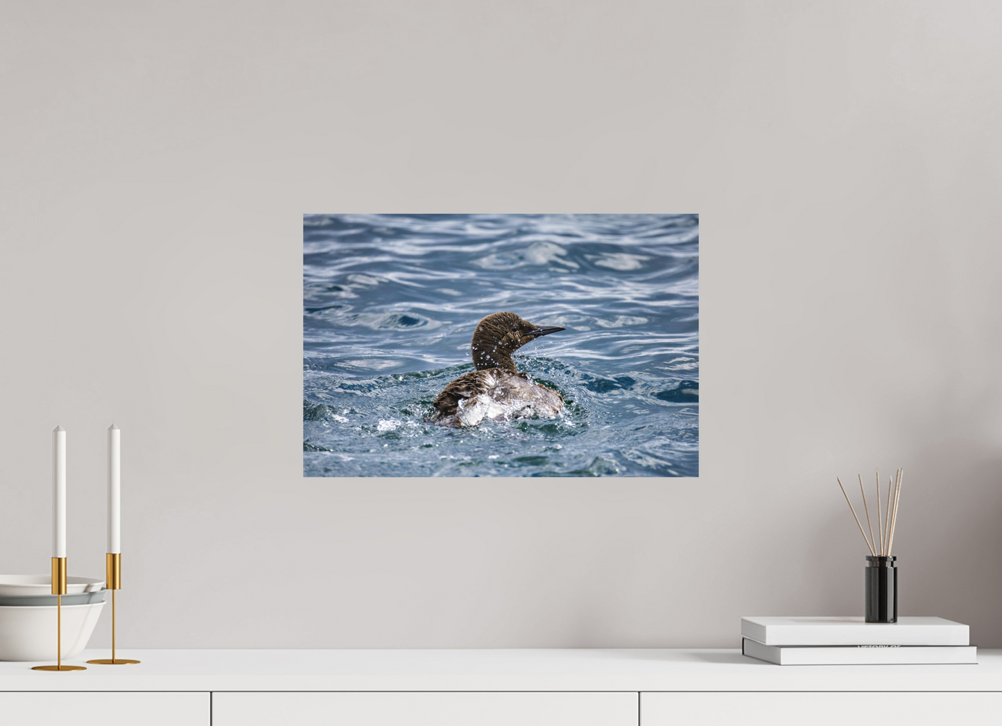 45 x 30 cm, Textured Matte guillemot2
