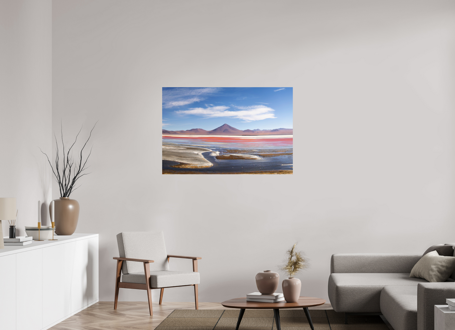 120 x 80 cm, Textured Matte Laguna Colorada