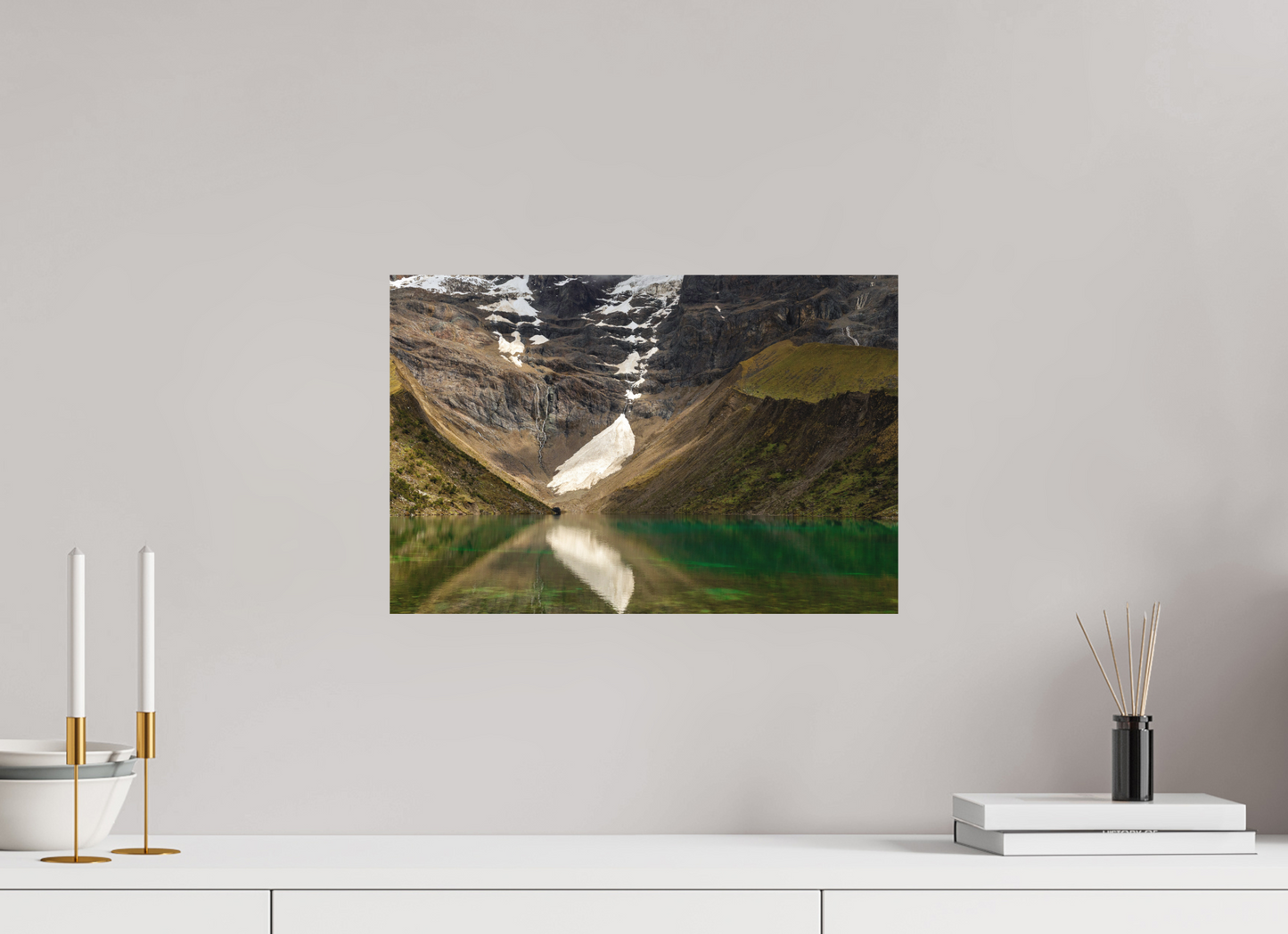 45 x 30 cm, Textured Matte Laguna Humantay
