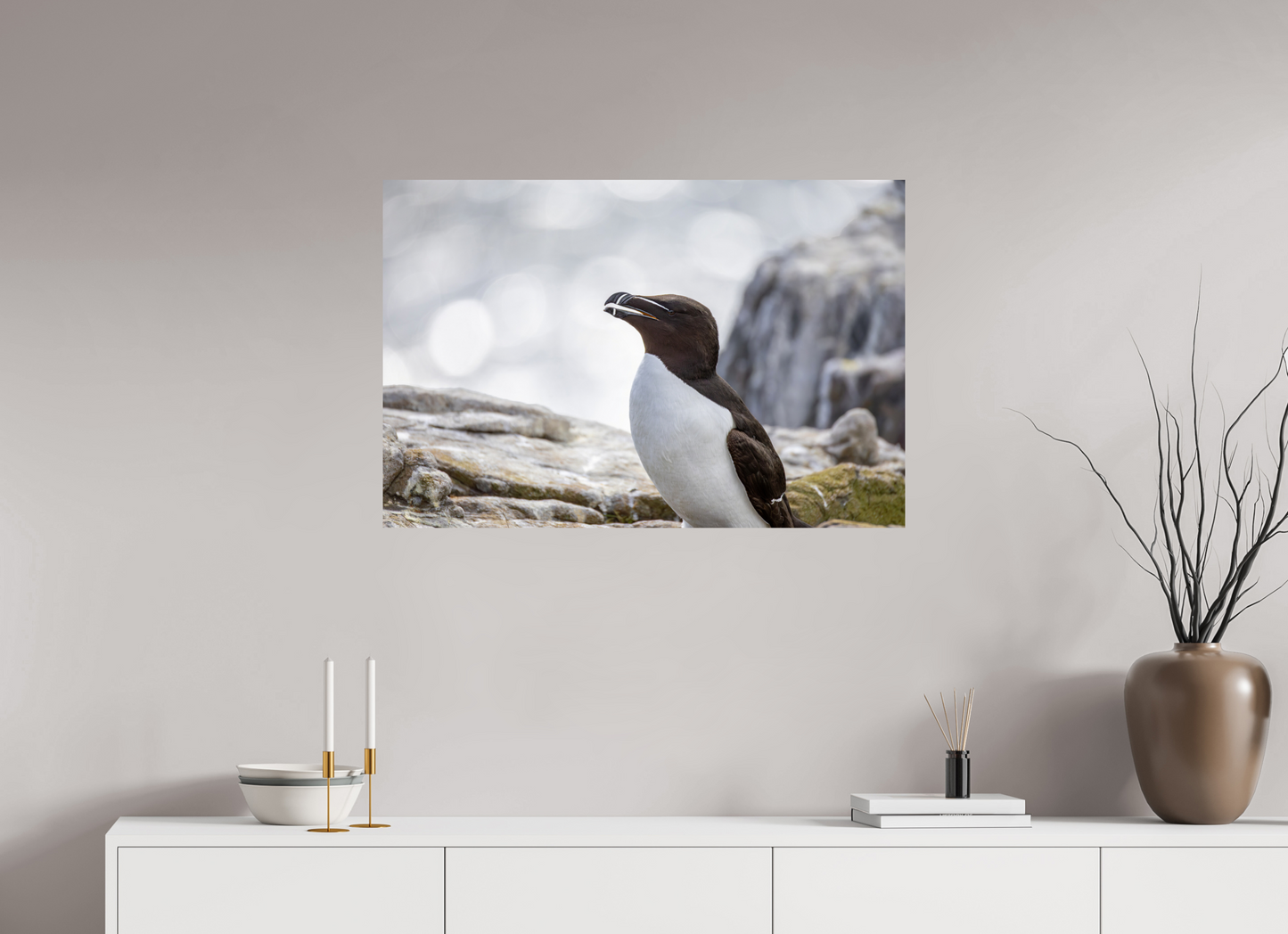 90 x 60 cm, Smooth Glossy .