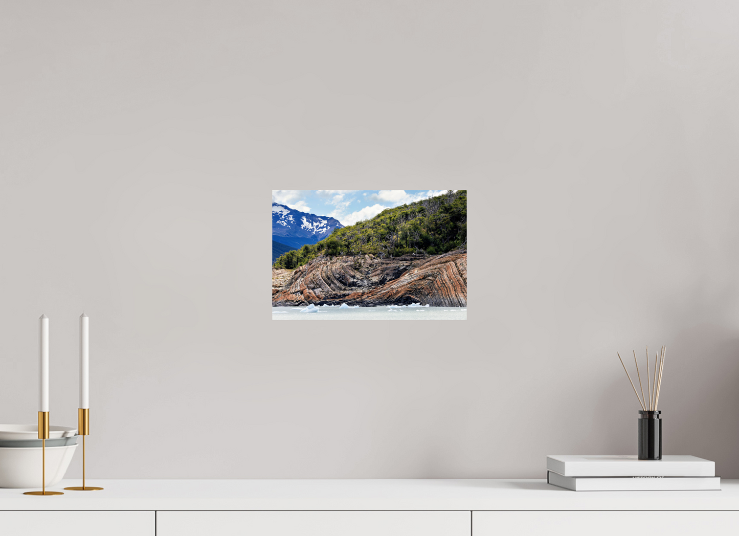 30 x 20 cm, Smooth Glossy Curvy Shore