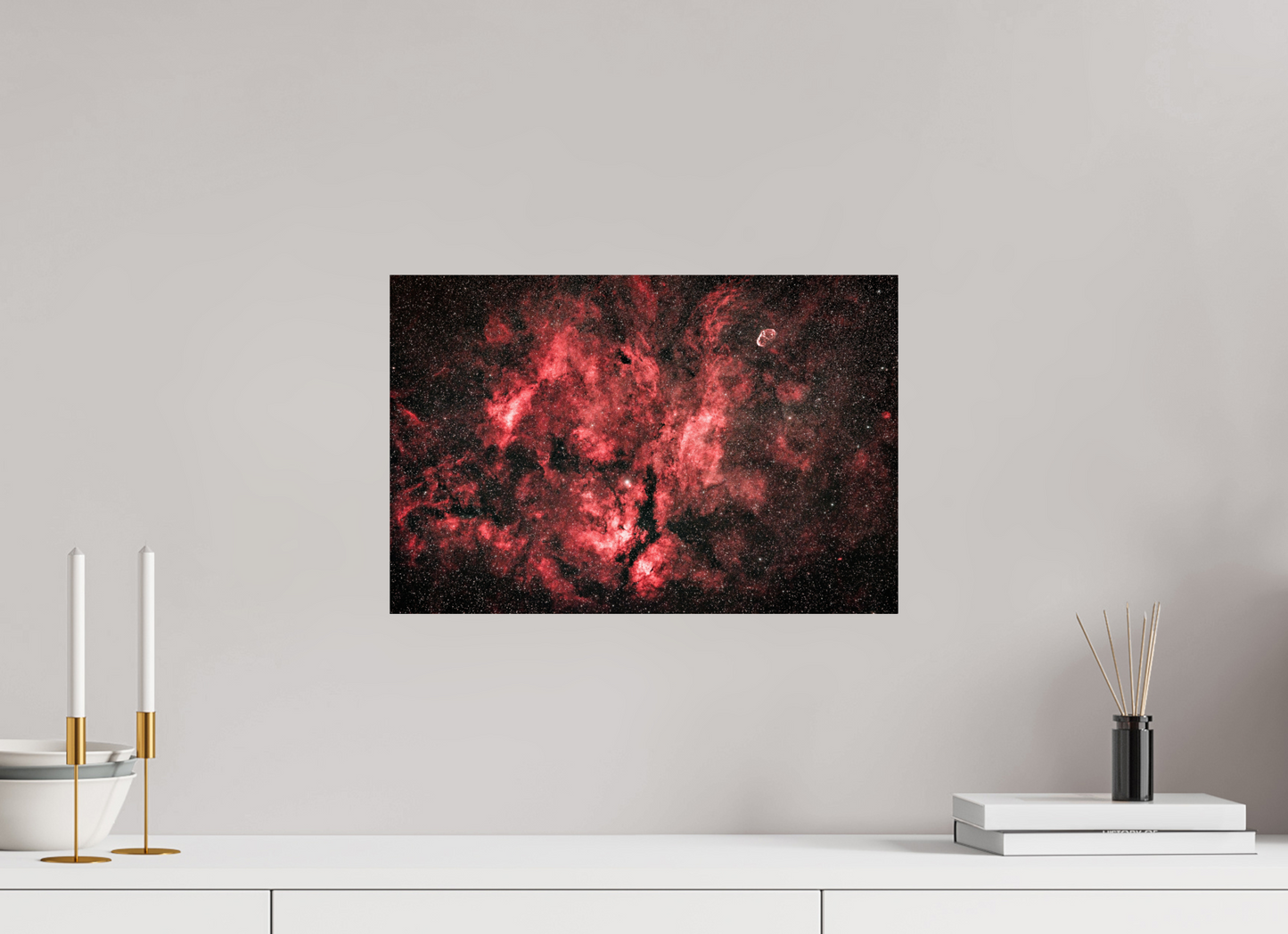 45 x 30 cm, Smooth Glossy The Heart of Cygnus