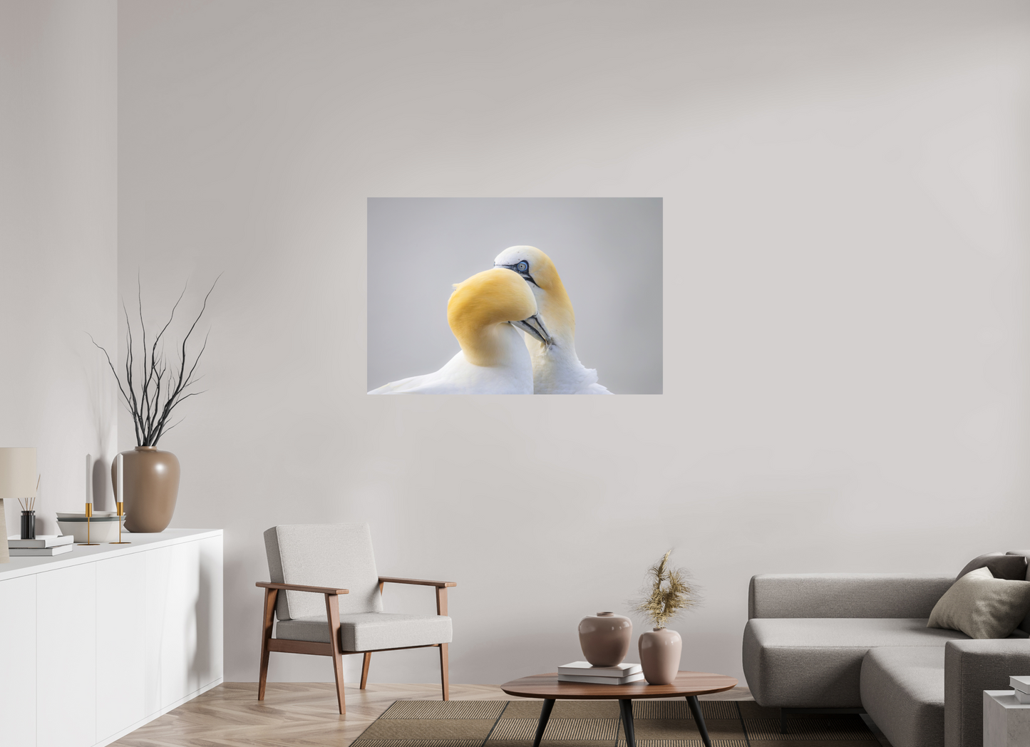 120 x 80 cm, Textured Matte Preening