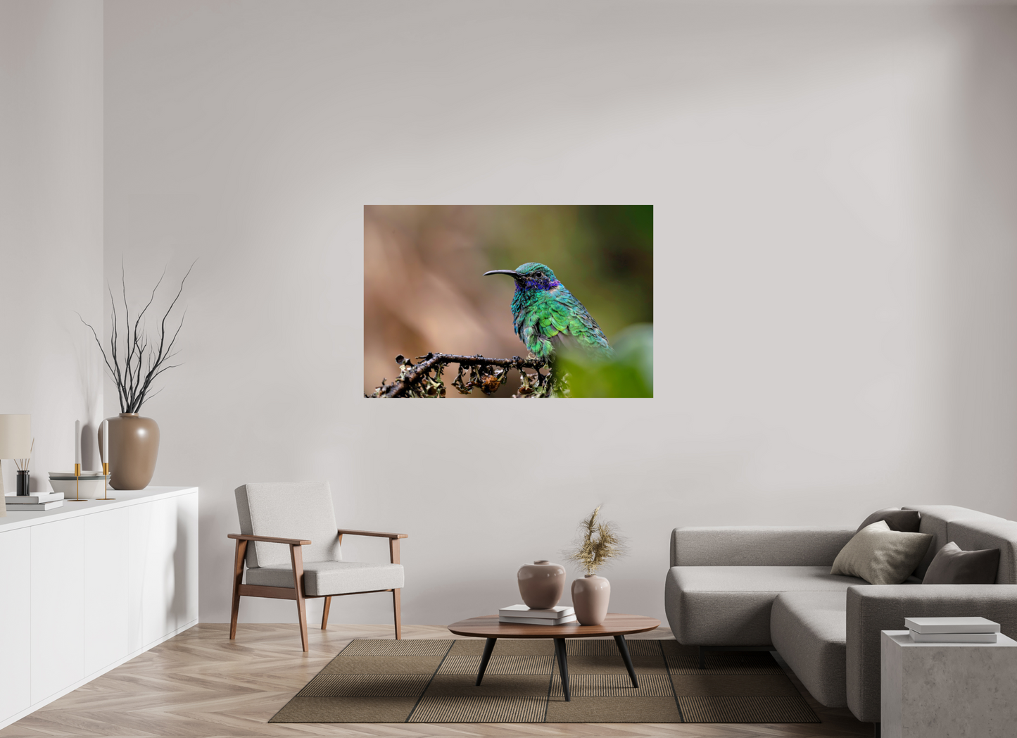 150 x 100 cm, Smooth Glossy hummingbird8