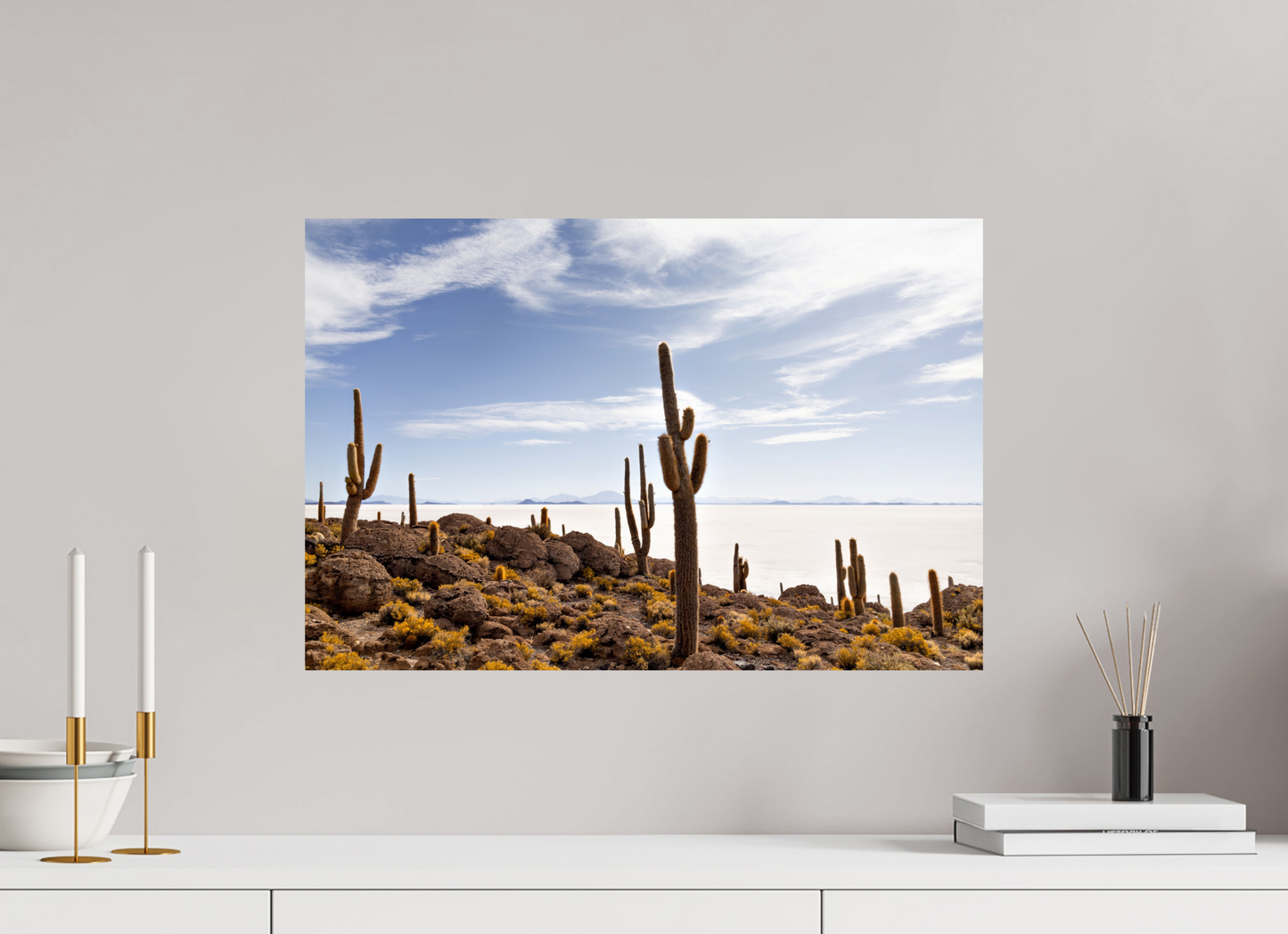 60 x 40 cm, Smooth Glossy Salar
