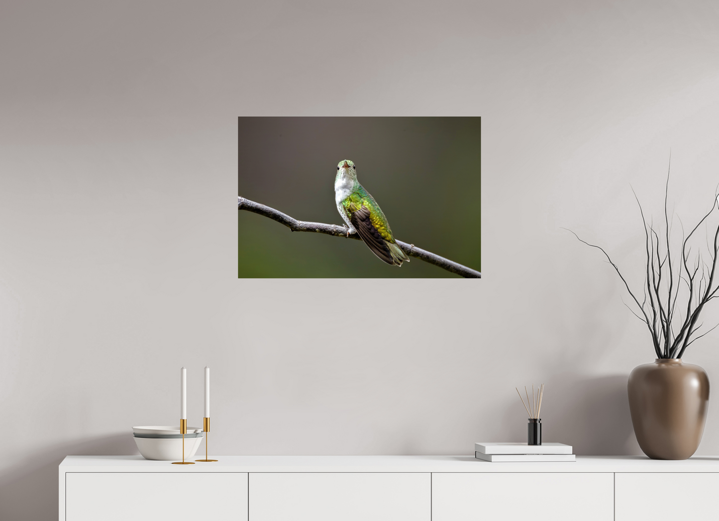 75 x 50 cm, Smooth Glossy hummingbird 4