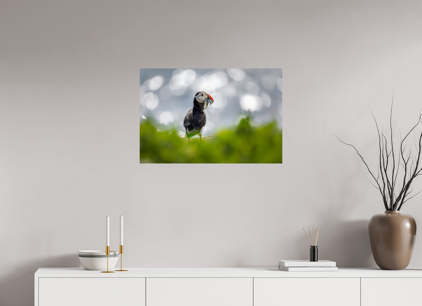 75 x 50 cm, Smooth Glossy Fishing break