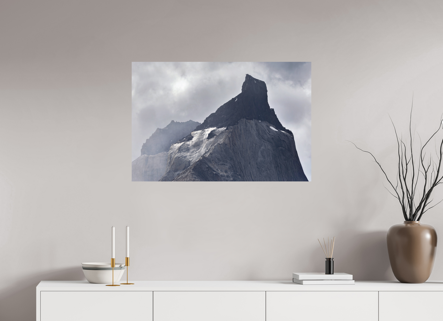 90 x 60 cm, Textured Matte Los Cuernos