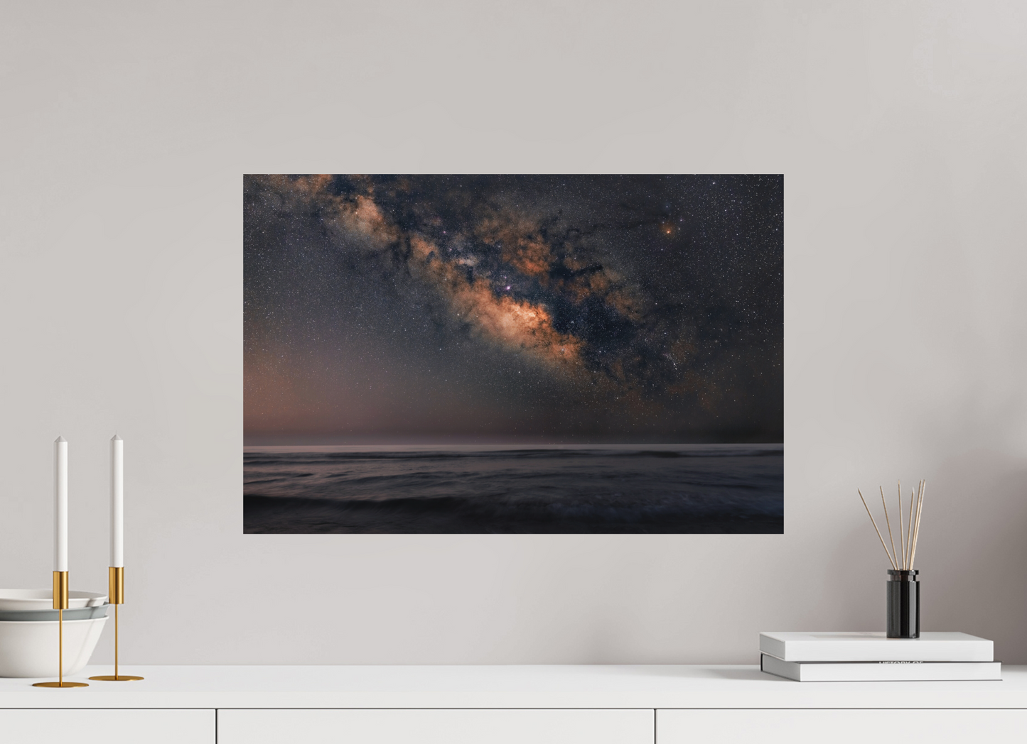 60 x 40 cm, Textured Matte The Rising Core
