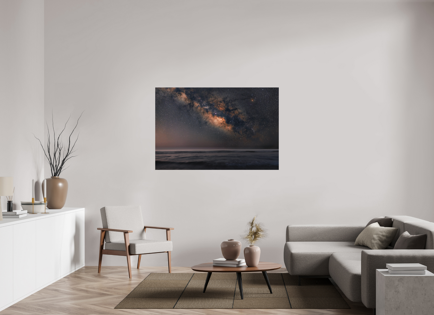 150 x 100 cm, Textured Matte The Rising Core