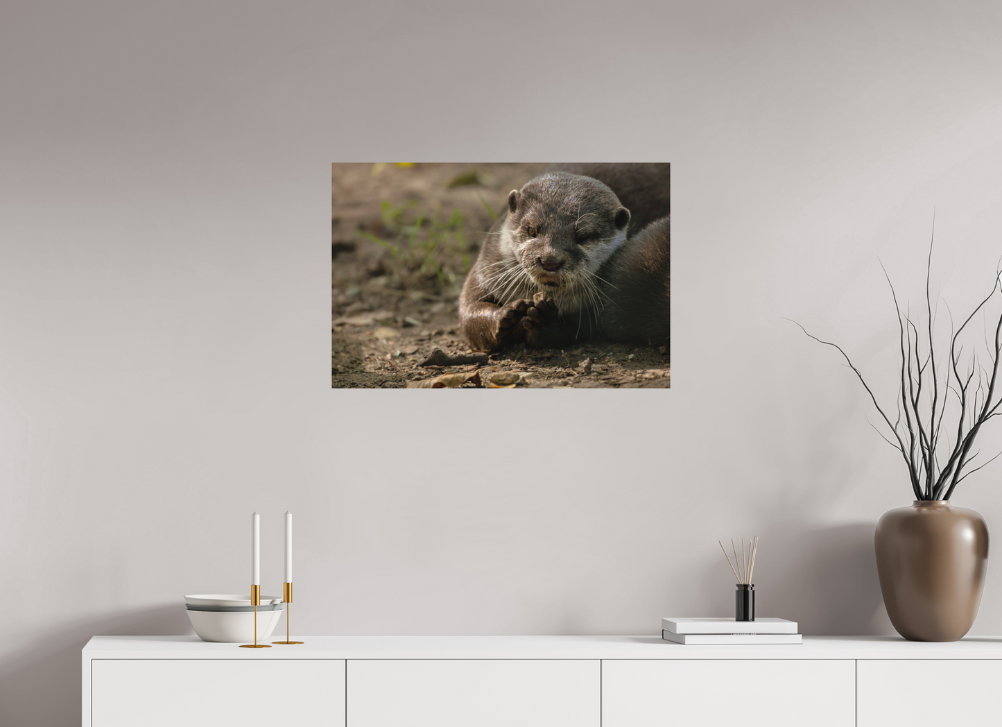 75 x 50 cm, Textured Matte otter3