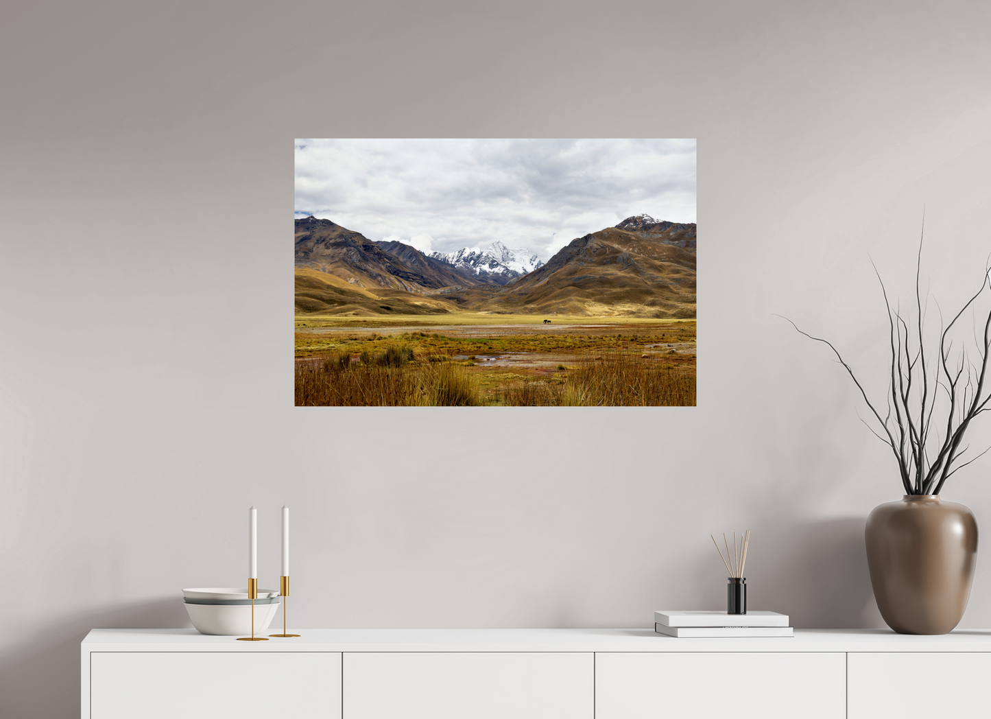 90 x 60 cm, Smooth Glossy valley