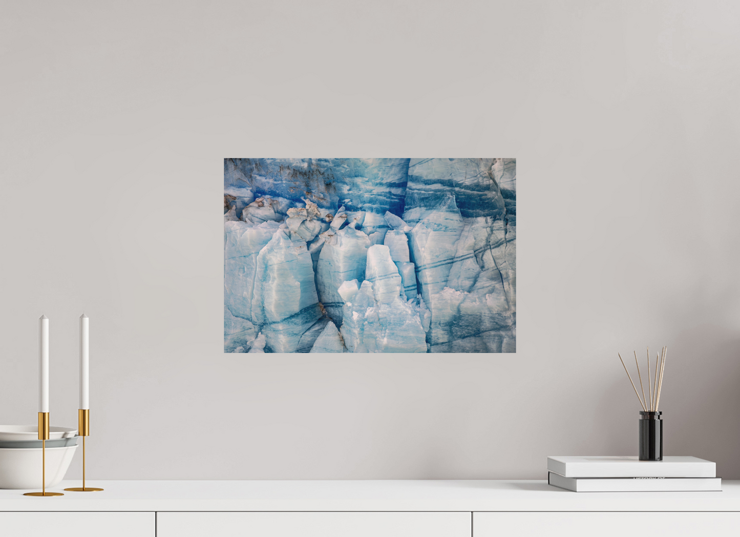 45 x 30 cm, Textured Matte ice