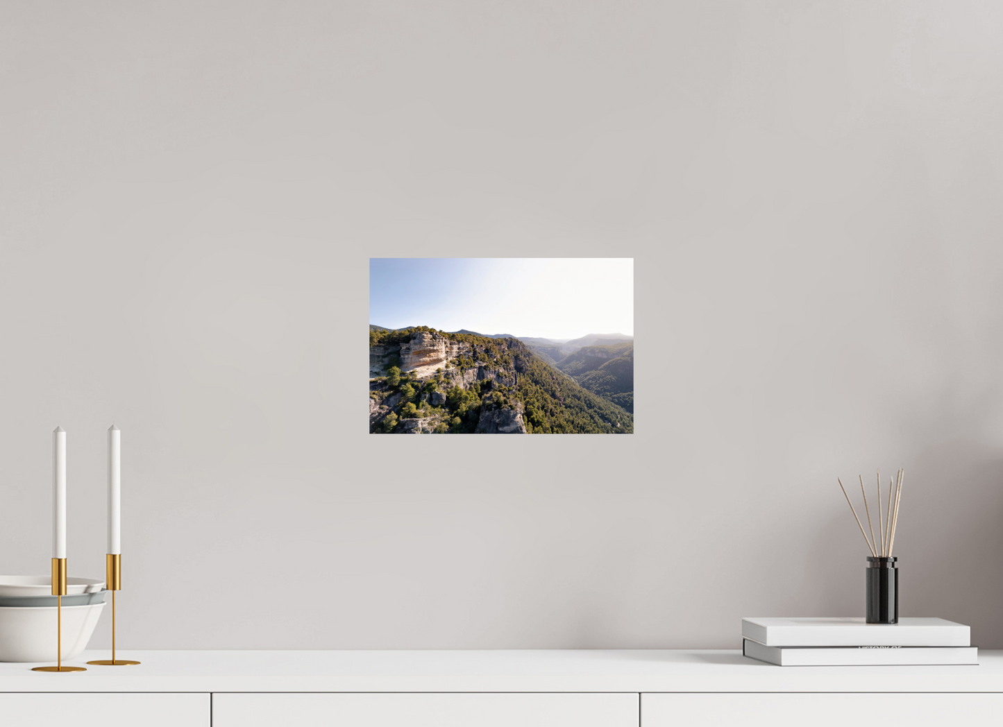 30 x 20 cm, Smooth Glossy The Mountain Path