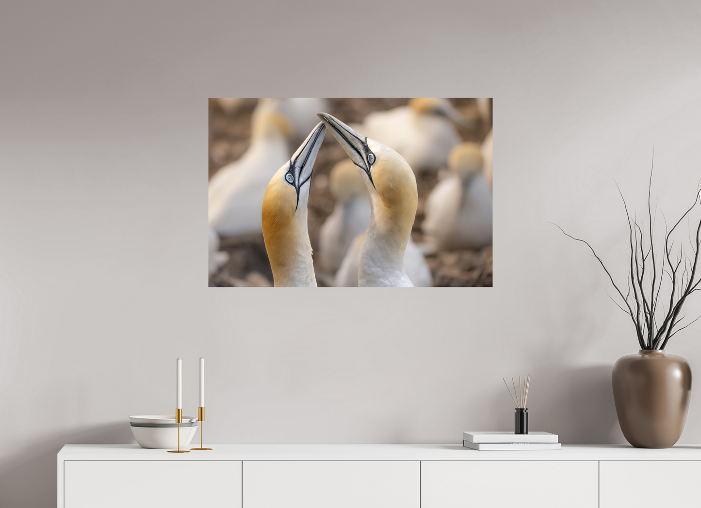 90 x 60 cm, Smooth Glossy .