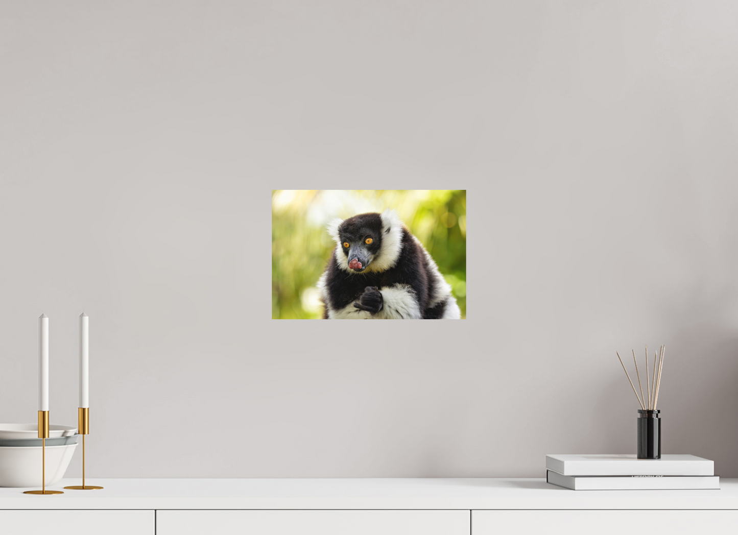 30 x 20 cm, Textured Matte lemur