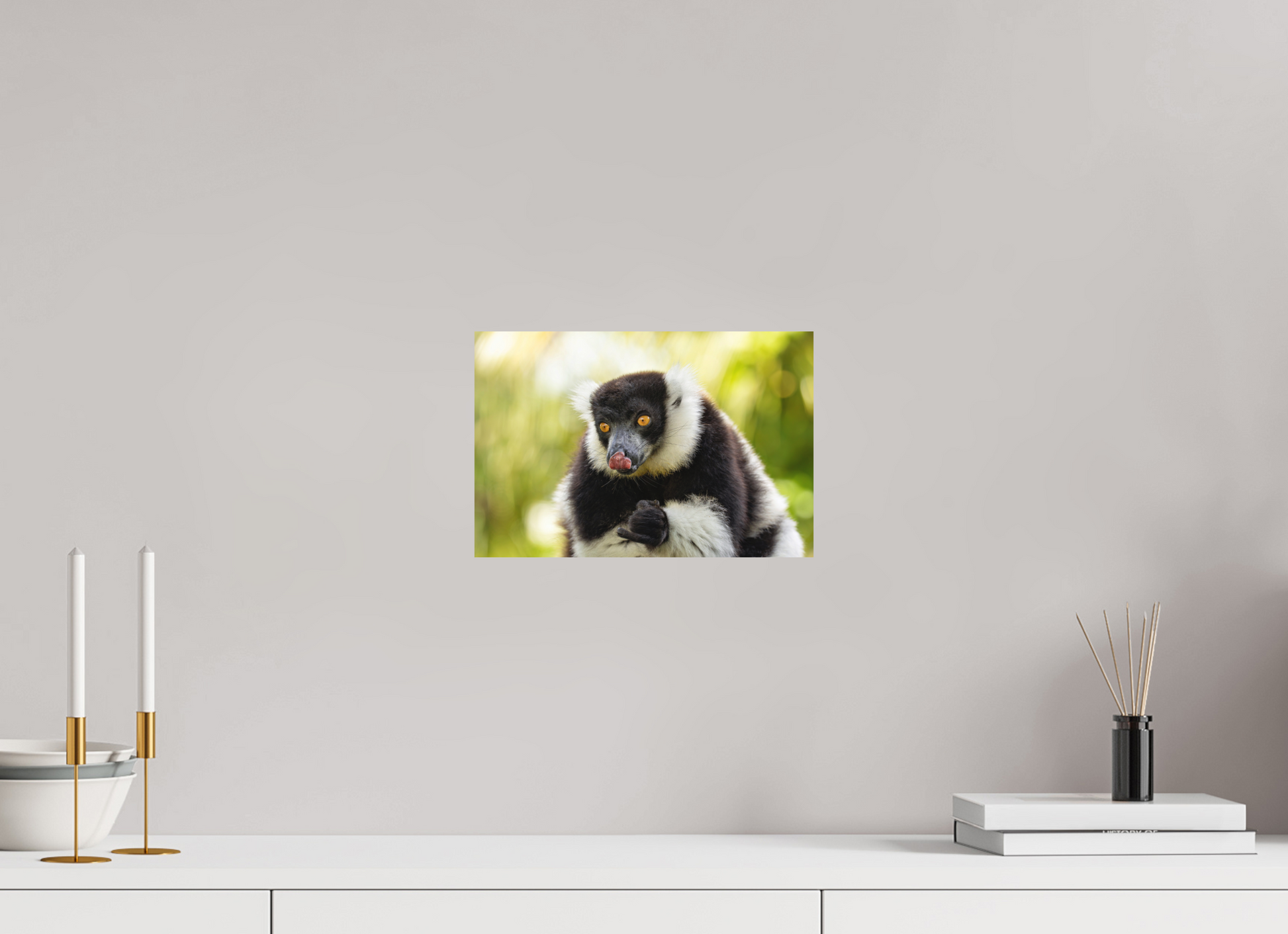30 x 20 cm, Textured Matte lemur