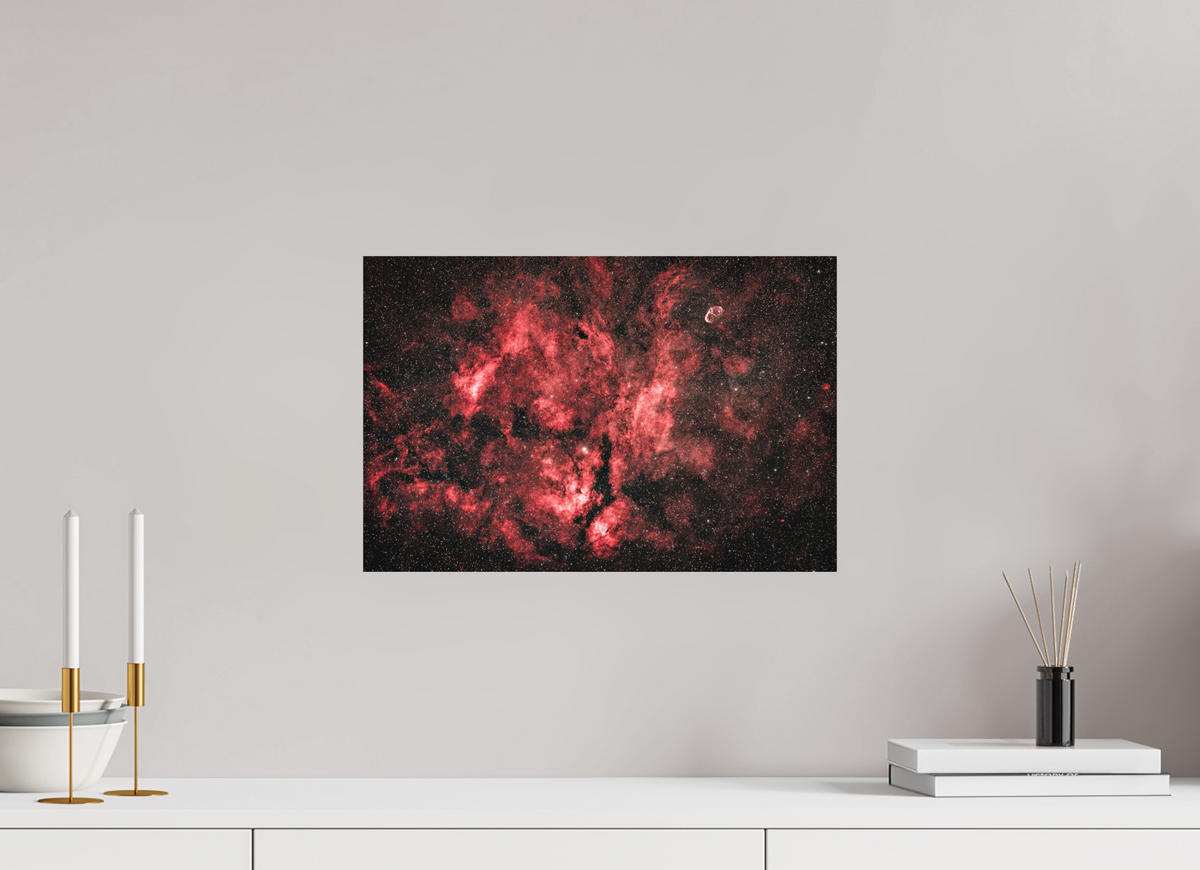 45 x 30 cm, Textured Matte The Heart of Cygnus