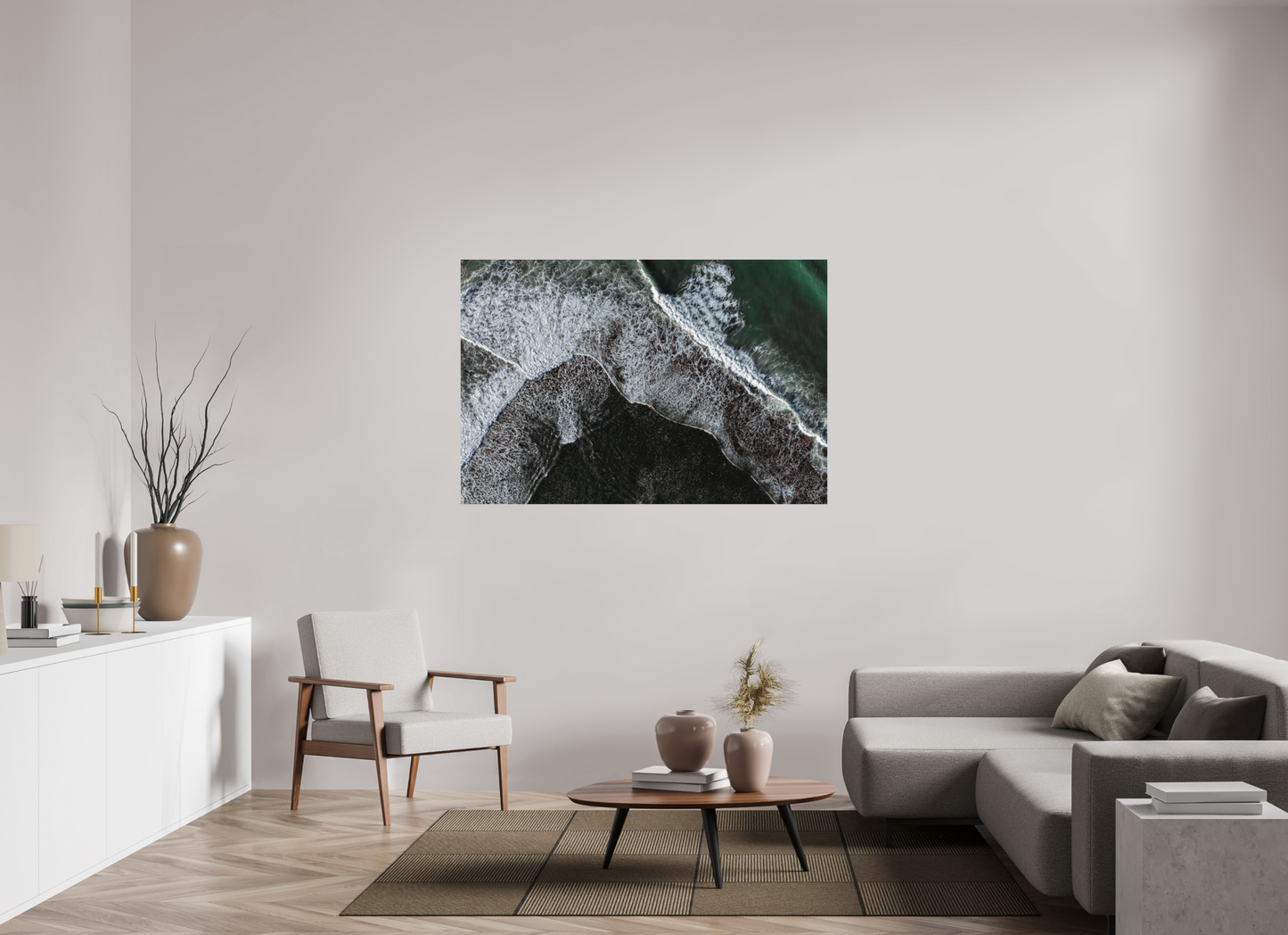 150 x 100 cm, Textured Matte Swash