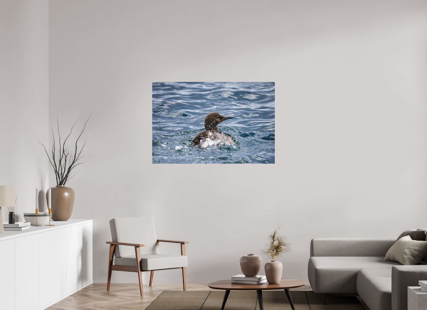120 x 80 cm, Textured Matte guillemot2