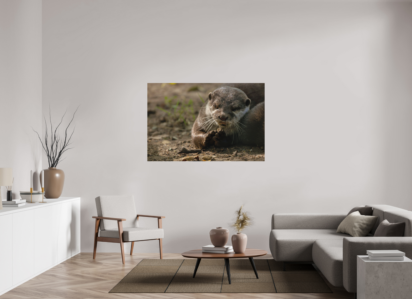 150 x 100 cm, Textured Matte otter3
