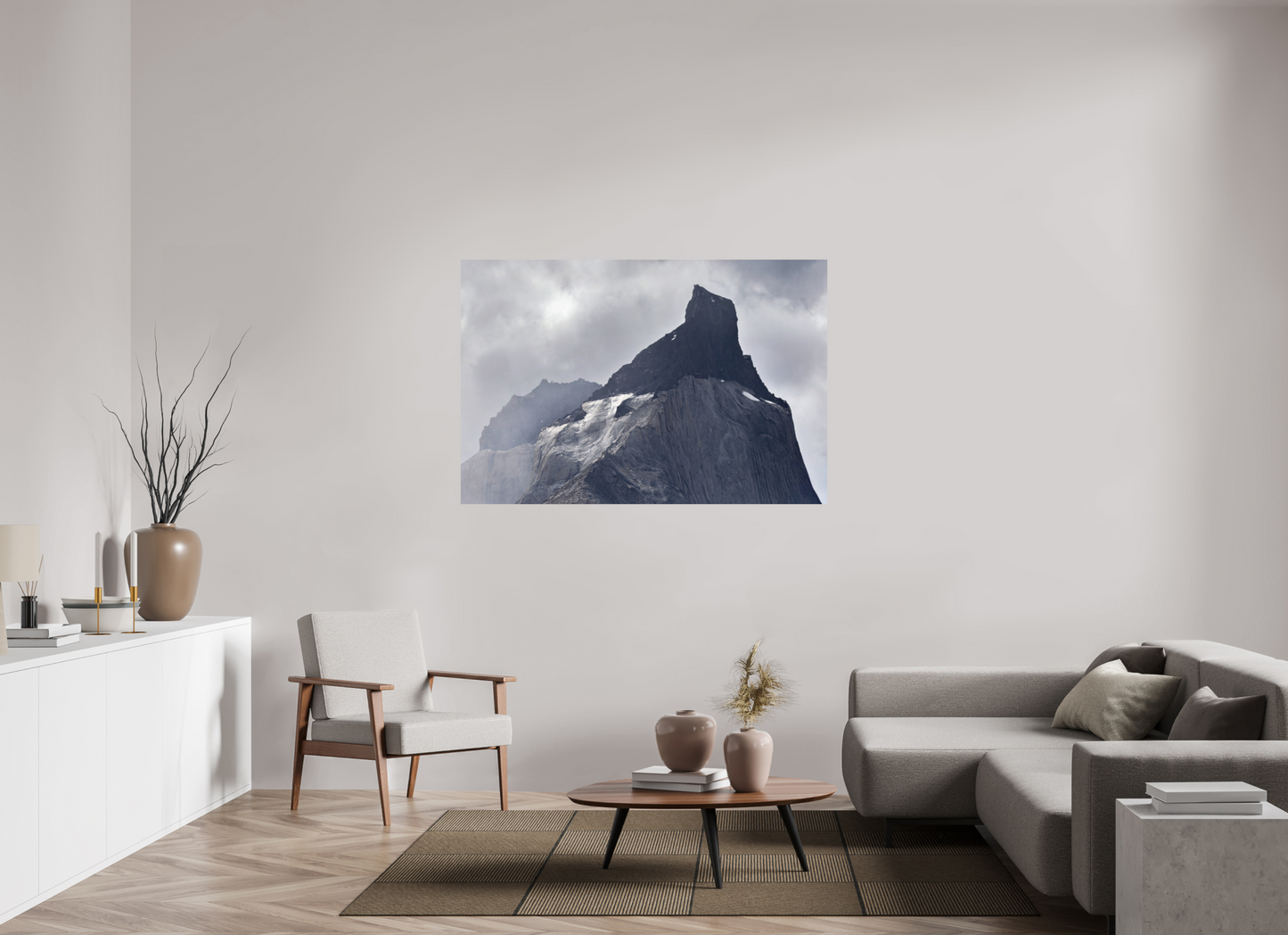 150 x 100 cm, Smooth Glossy Los Cuernos