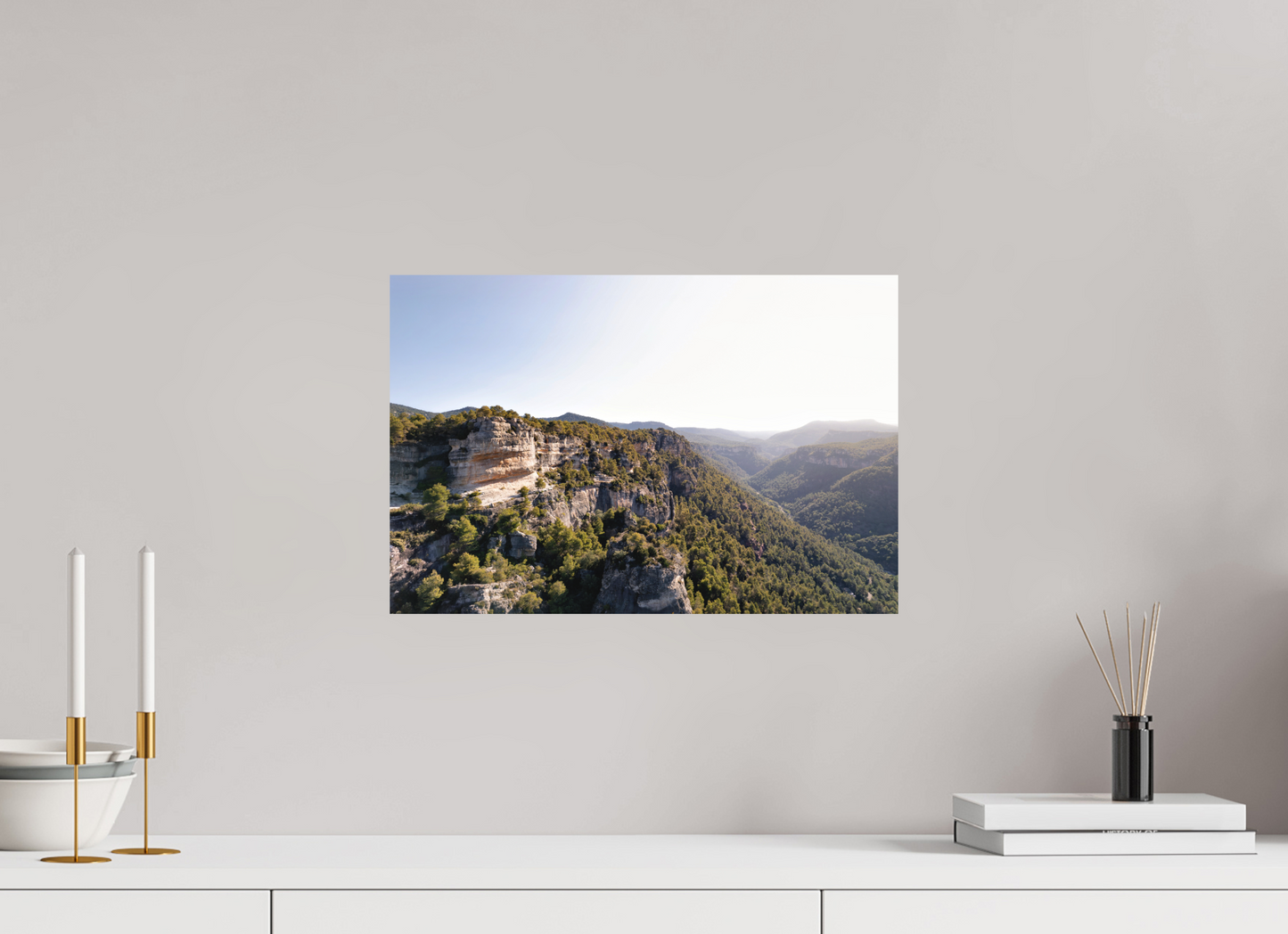 45 x 30 cm, Textured Matte The Mountain Path