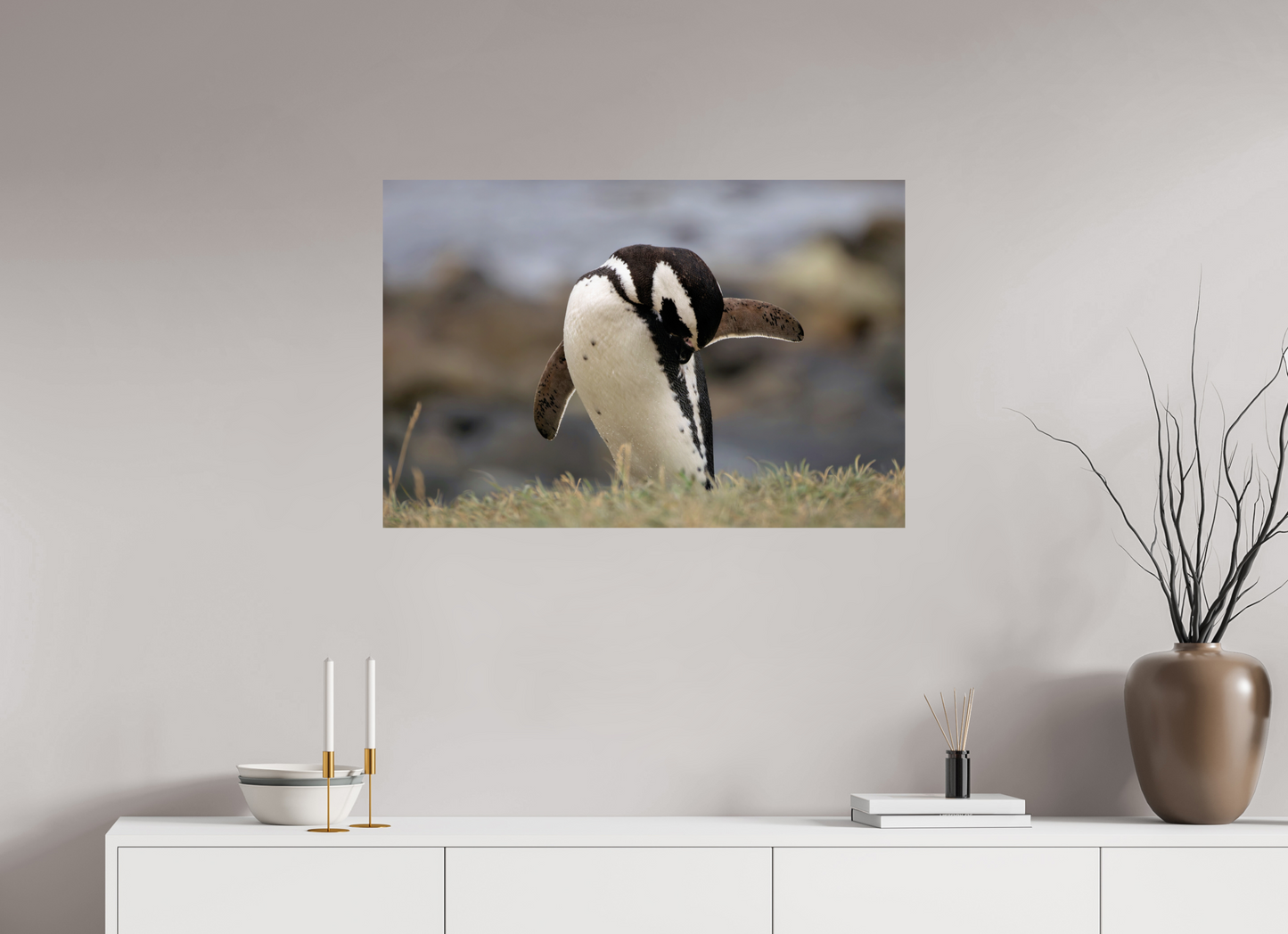 90 x 60 cm, Smooth Glossy .
