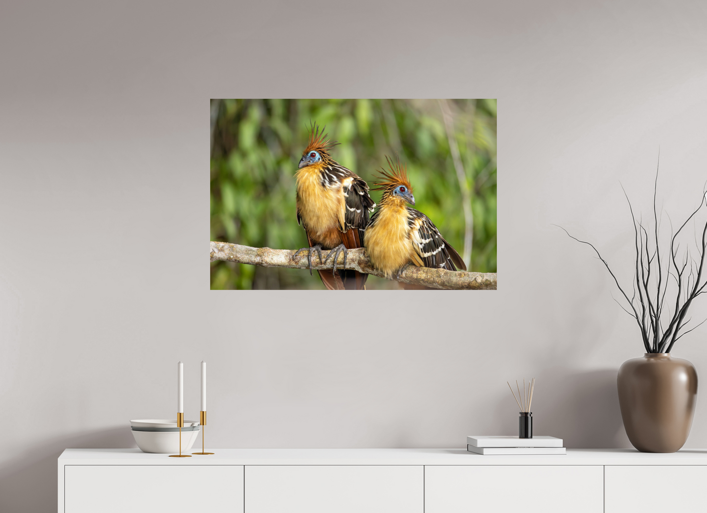 90 x 60 cm, Smooth Glossy Stinky Birds