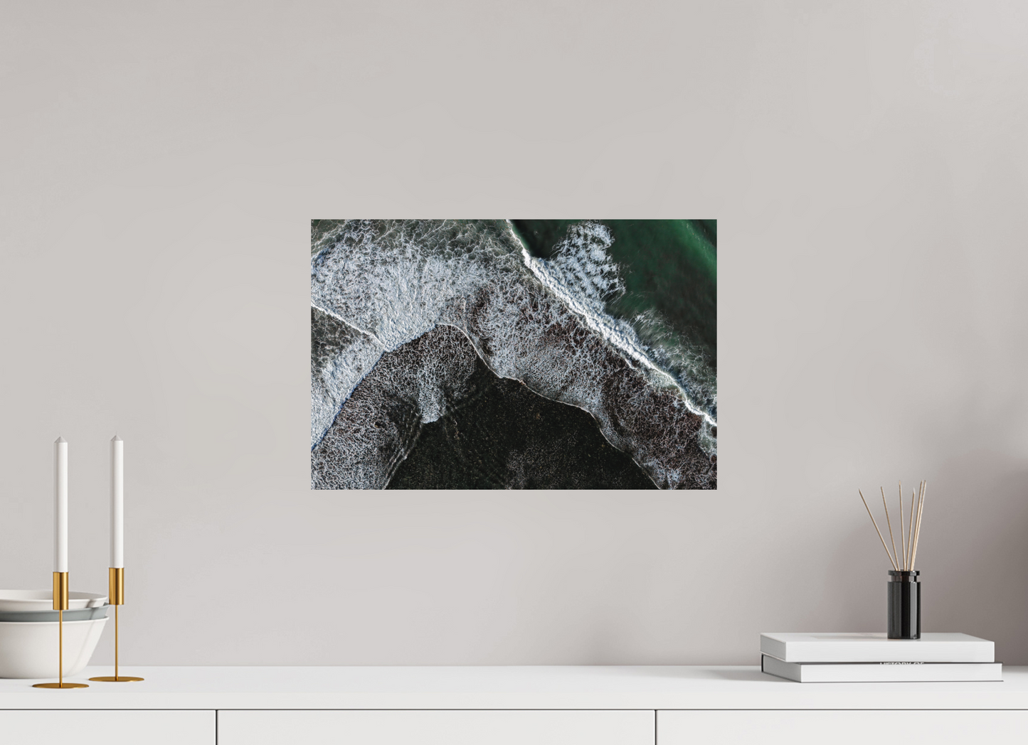 45 x 30 cm, Textured Matte Swash