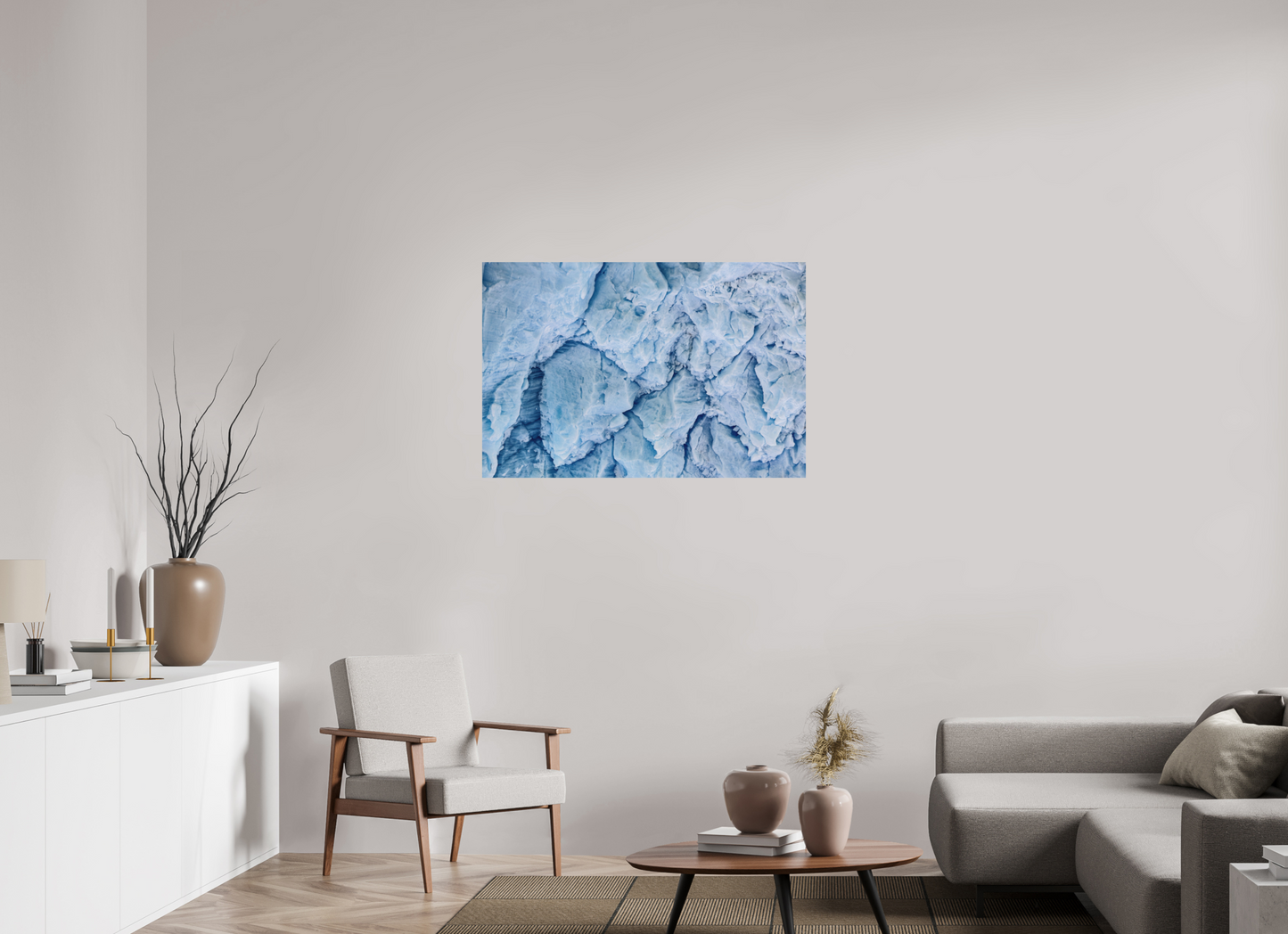 105 x 70 cm, Textured Matte Details