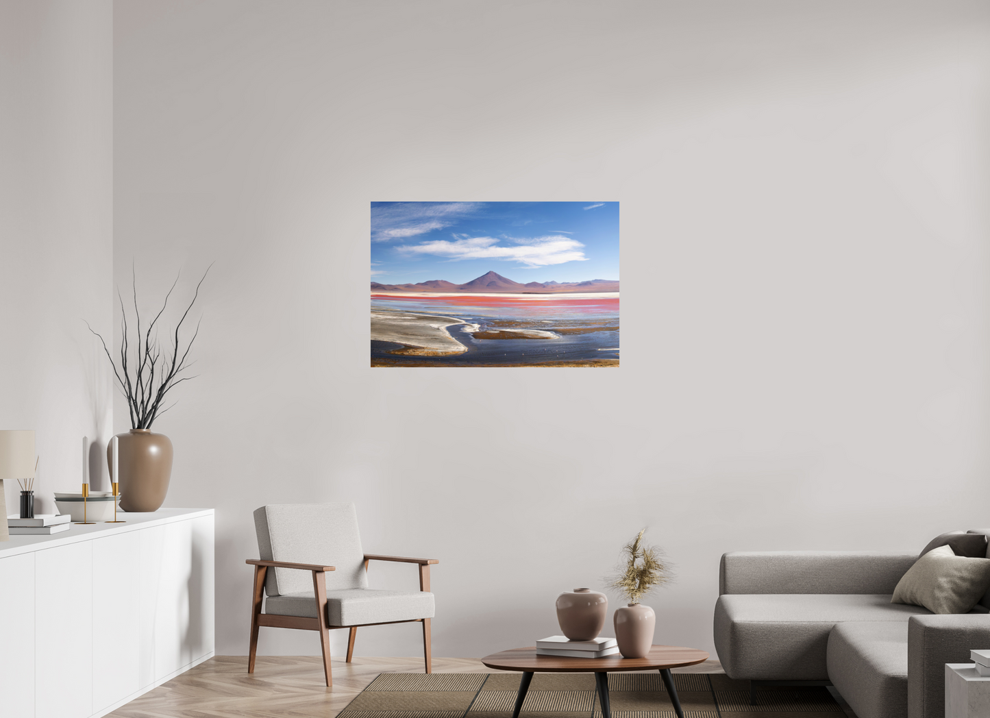 105 x 70 cm, Textured Matte Laguna Colorada