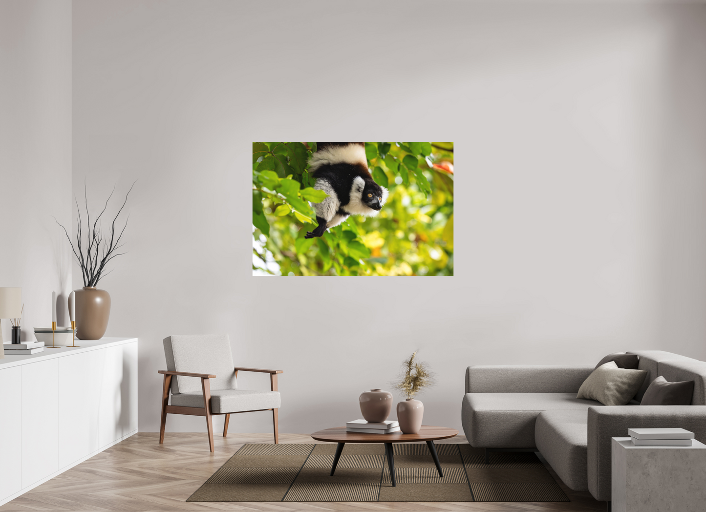 150 x 100 cm, Textured Matte lemur 2